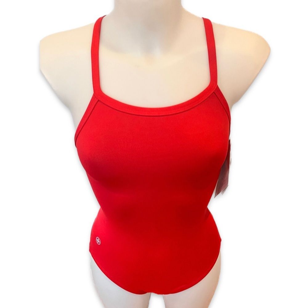 Swimsuit Youth XL Watermen Original X-Back Red One Piece - Size 30- NWT
